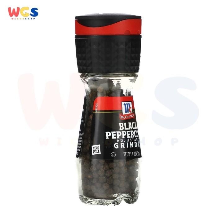 

McCormick Black Peppercorn Adjustable Grinder 1oz 28g Best Seller
