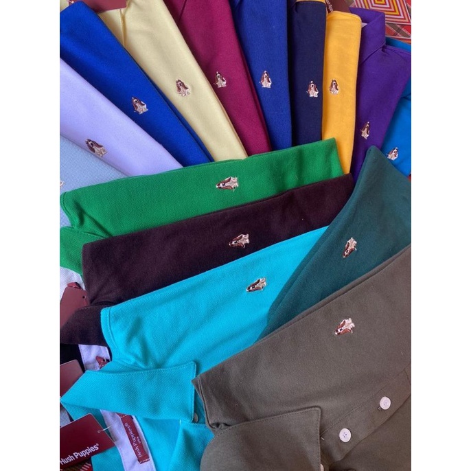 Kaos Polo Kaos Kerah Pria Hush Puppies Basic