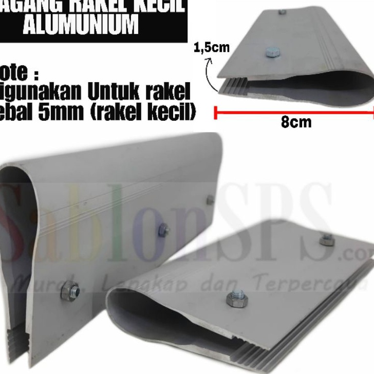 

Best Seller Gagang Rakel Kecil Alumunium Sablon 10cm Baut Luar ➣✷✮