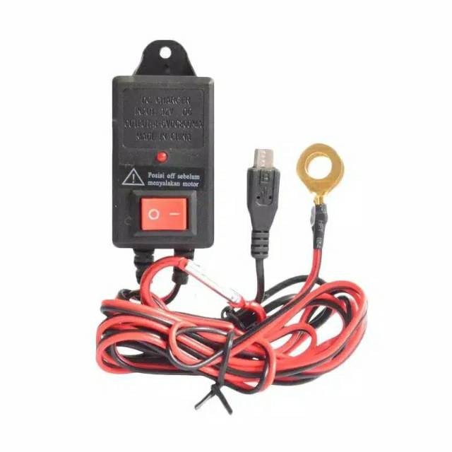 charger hp motor usb / charger aki motor portable u/ beat vario vixion ready