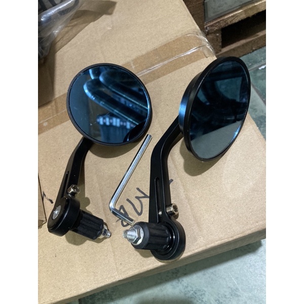 spion stang bulat kaca spion stang universal mirror bar and
