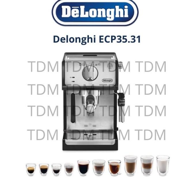 Bundling Mesin Kopi Delonghi ECP 35.31 + Grinder Kopi N600
