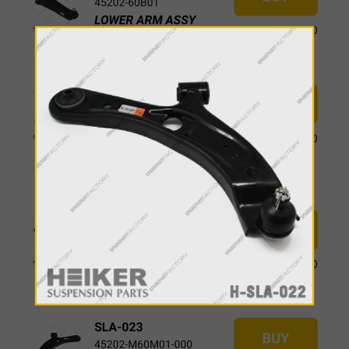 ✨New Ori Lower Arm Kanan Assy Suzuki All New Swift Ertiga Heiker Terbaru