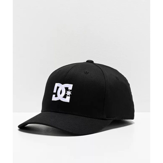 TOPI DC SHOES FLEXFIT ORIGINAL DC STAR CAP 2 BLACK