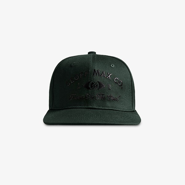 GEOFF MAX OFFICIAL - AUTHEC OLIVE GREEN BOTTLE SNAPBACK TOPI PRIA