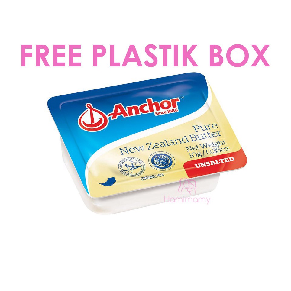 

BFGB0654 Anchor Unsalted Butter Salted Butter Halal MUI MPASI