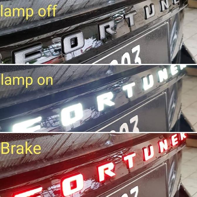 Lampu Trunklid Belakang All New Fortuner Vrz