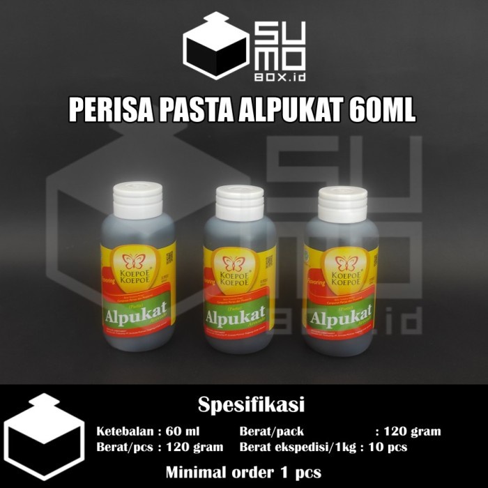 

Pasta Perisa Essence Cair Makanan 60ml ALL VARIAN Koepoe / Kupu-Kupu