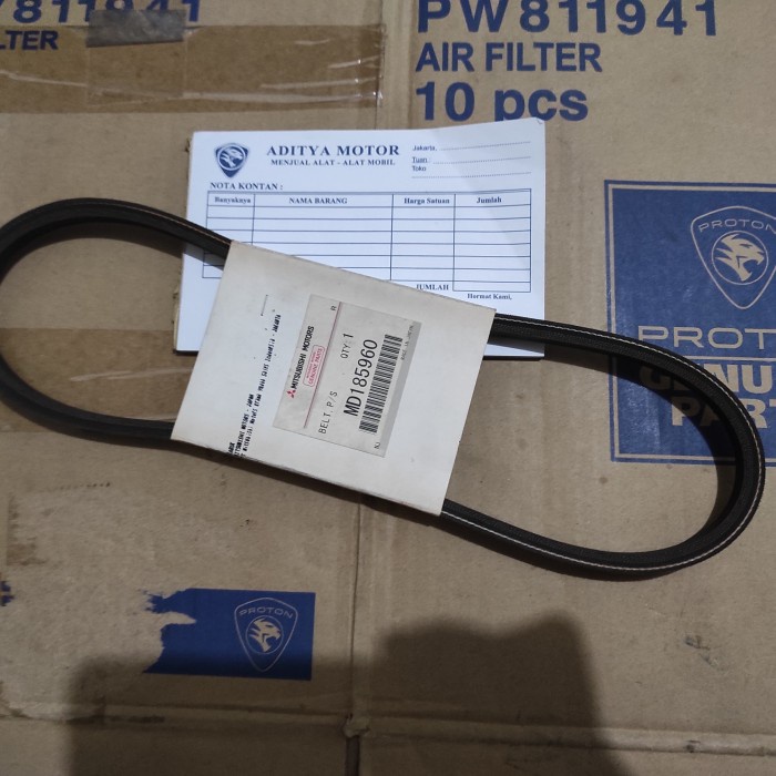 ✨COD Fan Belt V-Belt Van Belt Power Steering Pajero Bensin V43 3000Cc V6 Terbaru