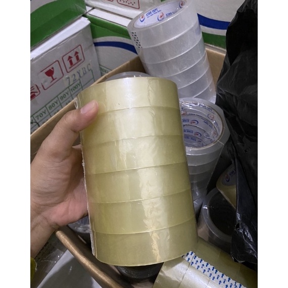 

SZZK9337 LAKBAN OPP ( 6 PCS ) CLEAR BENING 24MM STAR TAPE MURAHHHHH KUALITAS TERBAIK