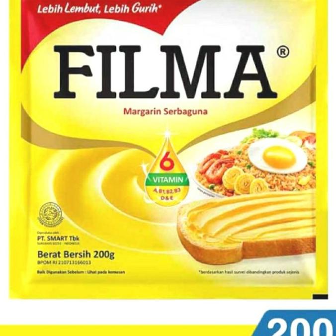 

FILMA Margarin Serbaguna Mentega Margarine 200 gram