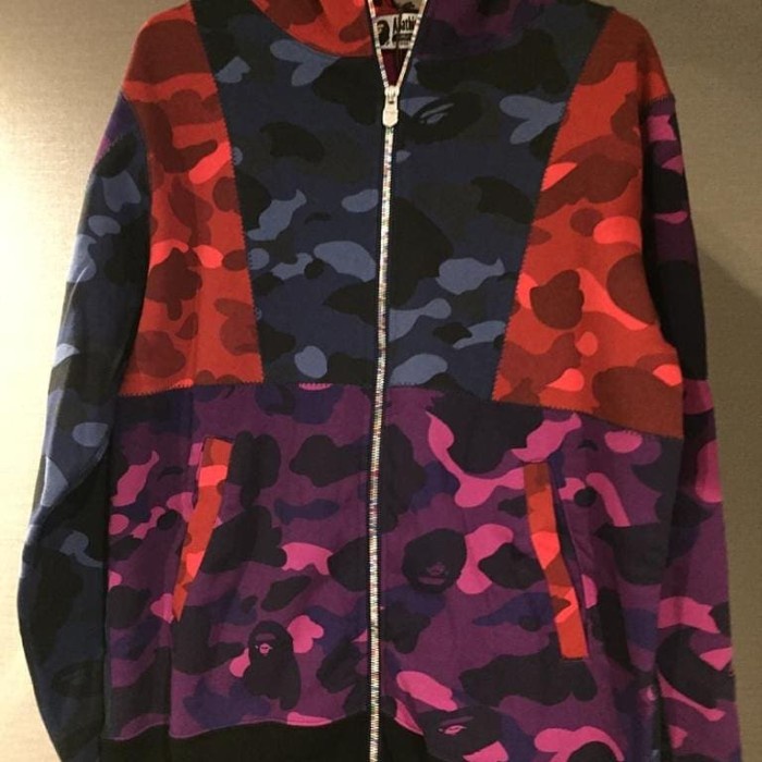 Bape crazy shop color mix camo