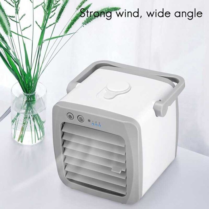 TERMURAH Kipas Angin AC Mini Portable Kecil Pendingin Ruangan USB Fan /KIPAS ANGIN MINI/KIPAS ANGIN