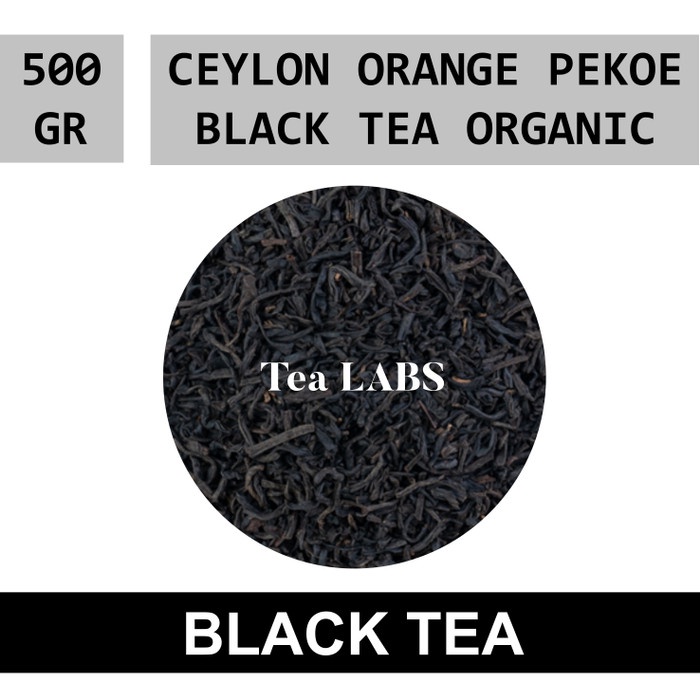 

Ceylon Orange Pekoe Black Tea Organic / Teh Hitam Premium 500 GRAM