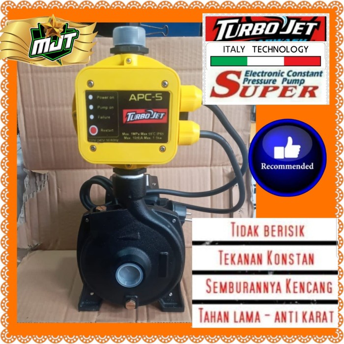 [Original] Pompa Air Semi JetDab Decker Otomatis Shimizu Ps 108 Tangki Sanyo Bisa Sameday