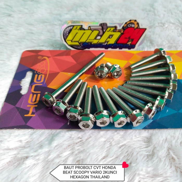✨New Ori Baut Probolt Cvt Stanlis 2Kunci Honda Beat Scoopy Vario Led 110 Heng Bisa Gojek