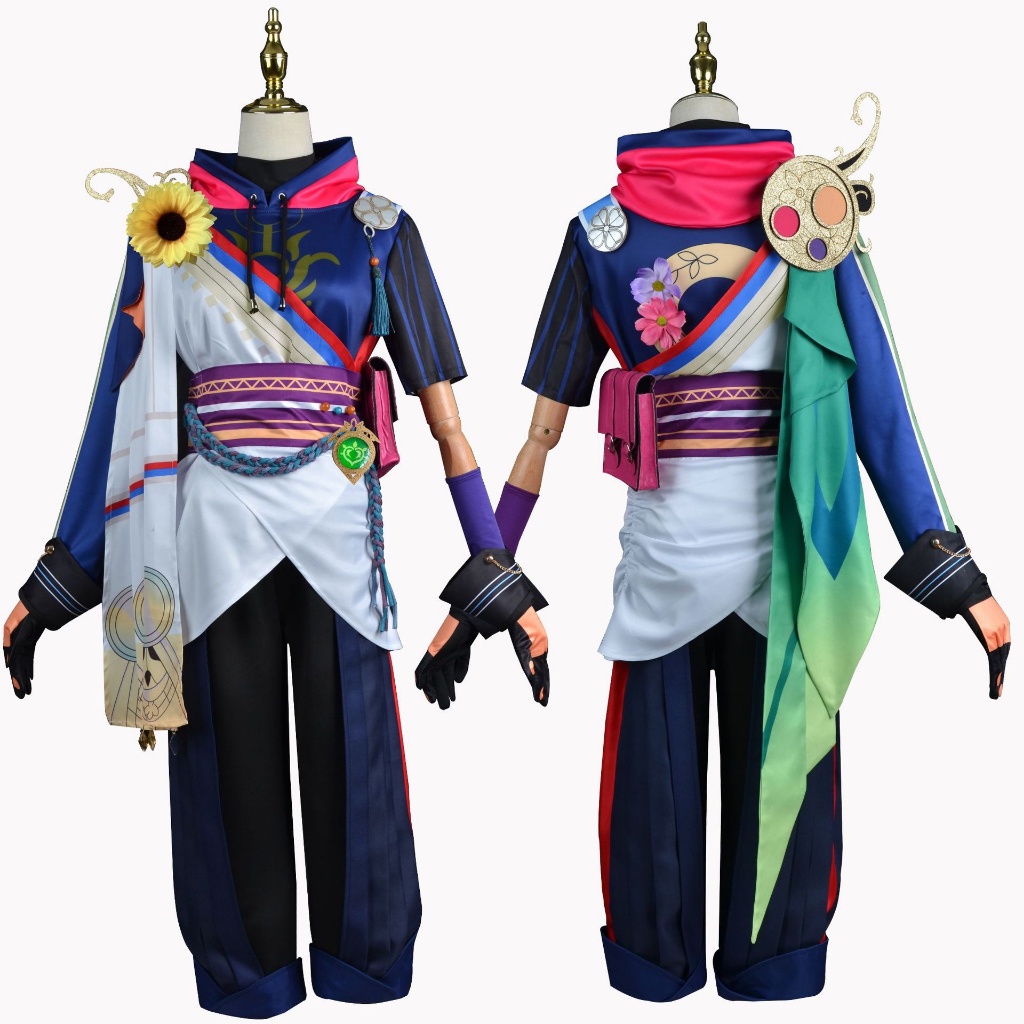 Genshin Impact Tighnari Cosplay Costume and Tighnari wig/Tighnari shoes