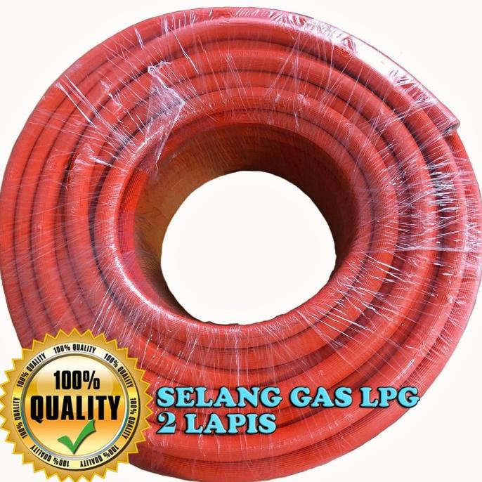 ------] Selang regulator gas kompor LPG meteran SNI 2 lapis dan 3 Lapis