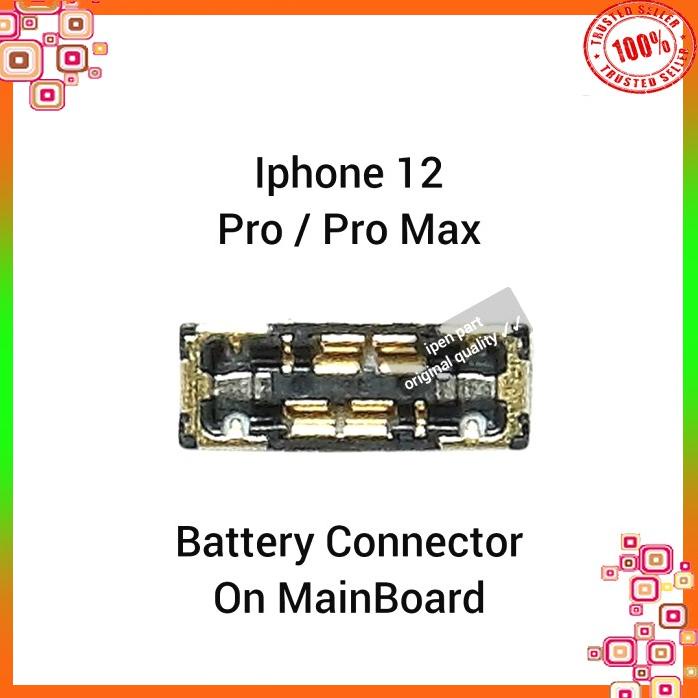 Konektor Baterai Iphone 12 Pro Max Original Connector Battery Di Mesin
