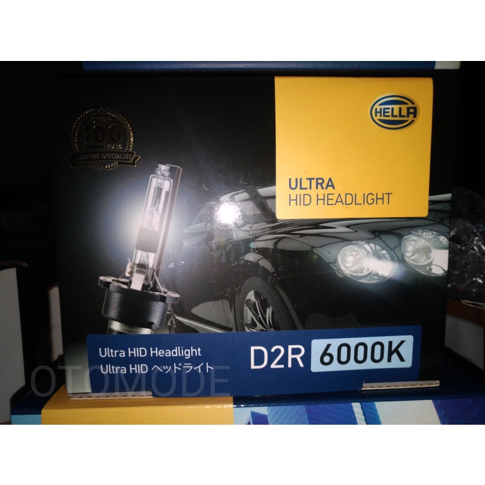 Hella ultra HID D2R 6000K terbaik