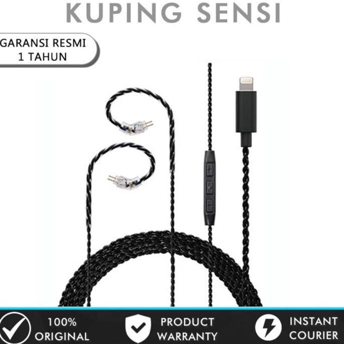 Jcally Lt4S Kabel Jack Lightning Upgrade Cable Lightning Kz Lightning