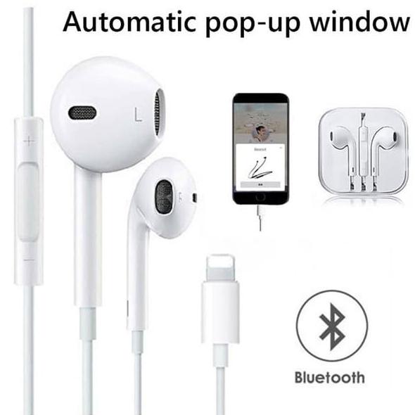 Handsfree Iphone 7 8 X Xr 11-Earphone Headset Apple Original Lightning