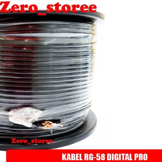 1 Roll Kabel Digital Pro Rg58 50 Ohm Digitalpro Rg-58 Rg 58 Bkn Belden
