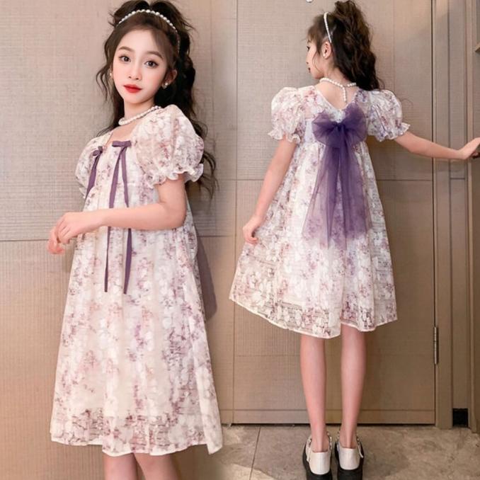 DRESS PESTA ANAK PEREMPUAN 10-13 TAHUN / BAJU ANAK PEREMPUAN KEKINIAN RANGGAWIJAYA5