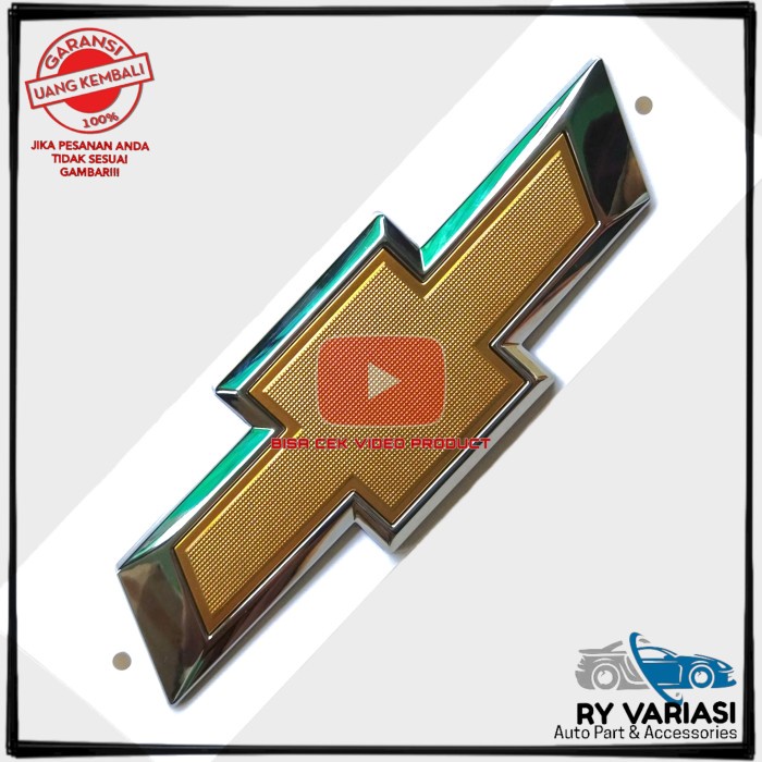 New Logo Chevrolet SPIN Original Emblem Logo Chevrolet Ori GM Harga Khusus