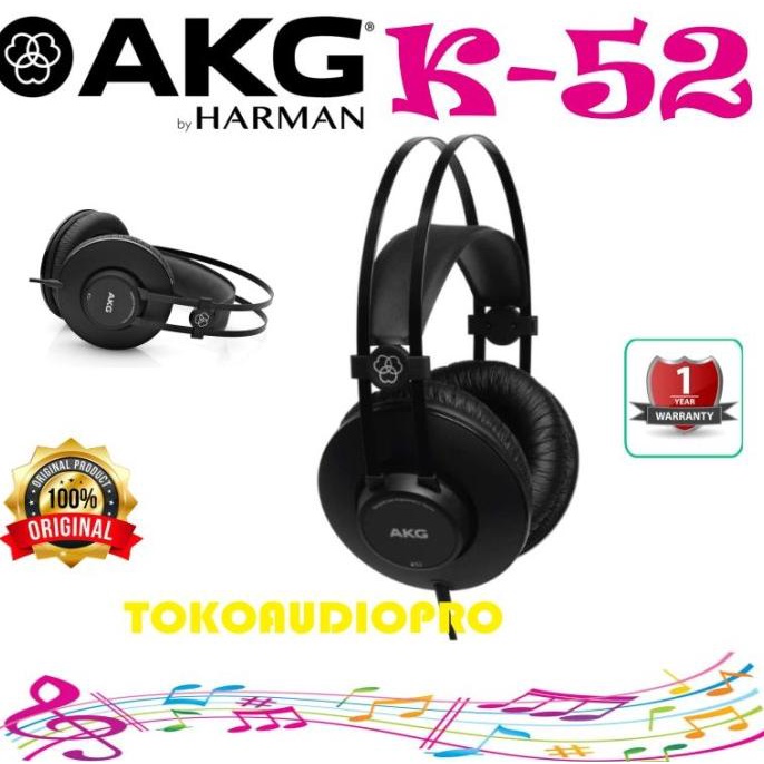 Headphone Akg K52 Headphone Akg K-52 Newstylestore