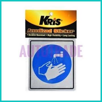 

KRIS ANODIZED STICKER CUCI TANGAN SIGN ANODIZED WASH HAND 20JVLZ3 suku cadang