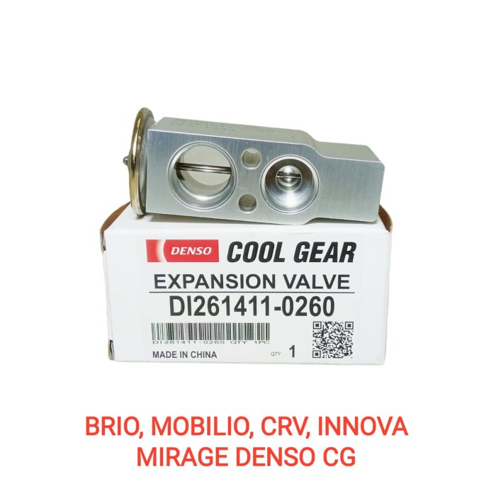 Expansi Expansion Valve Ac Brio Mobilio Crv Innova Mirage Denso Cg Kode Br01