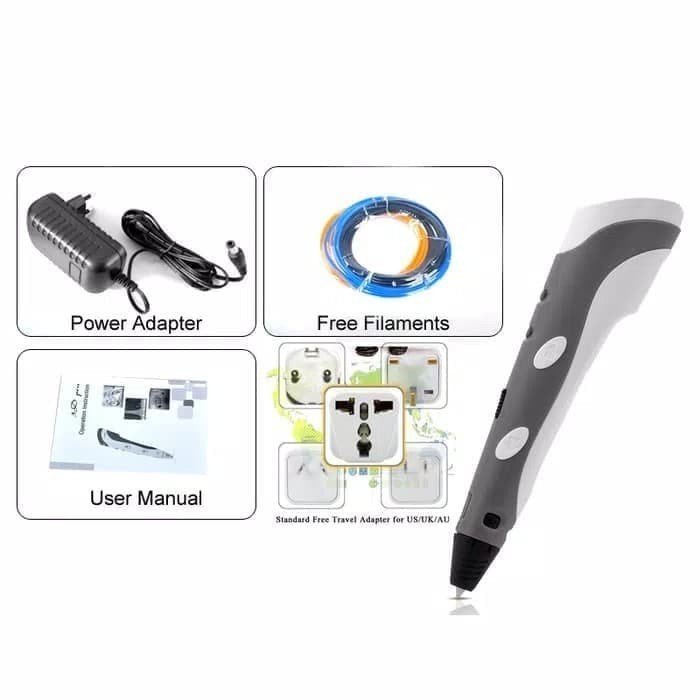 

3D Printing Pen Stereoscopic Printing Pen For 3D Drawing Terbaru