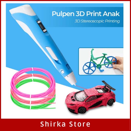 

Promo Pulpen Gambar 3D Printing Pen For 3D Drawing