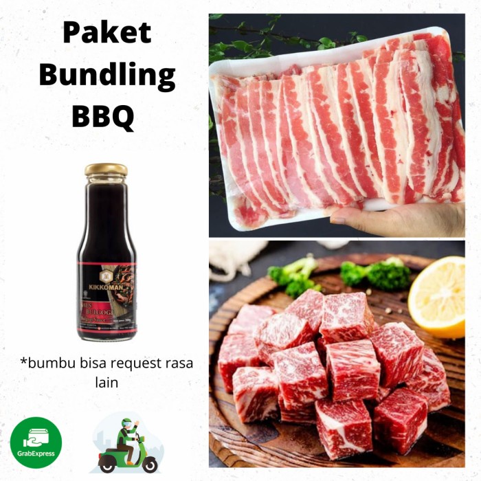 Paket Bbq/Paket Bundling Bbq/Daging Bbq/Daging Slice/Beef Slice Bbq Terbaru
