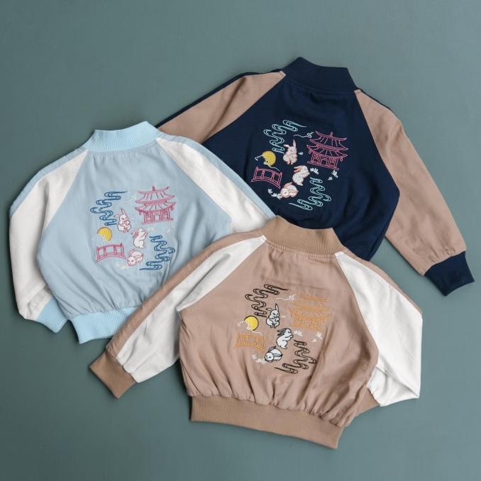 Terlaris Bunnyt Sukajan | Jacket Anak Sukajan | Jaket Anak Uni Limited Edition