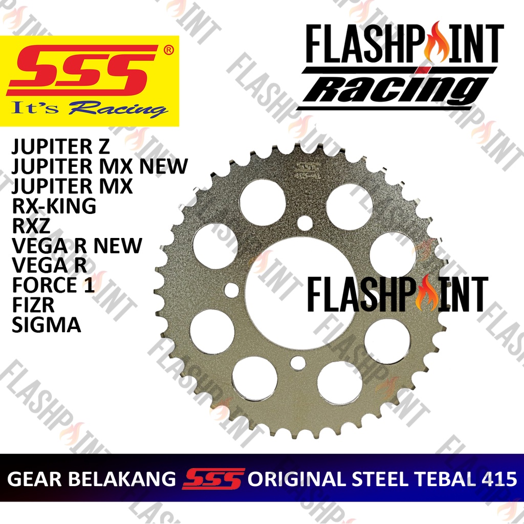 (BISA COD) GIR GEAR BELAKANG 415 TIPIS SSS ORIGINAL JUPITER Z JUPITER VEGA R JUPITER MX RX KING RXZ 