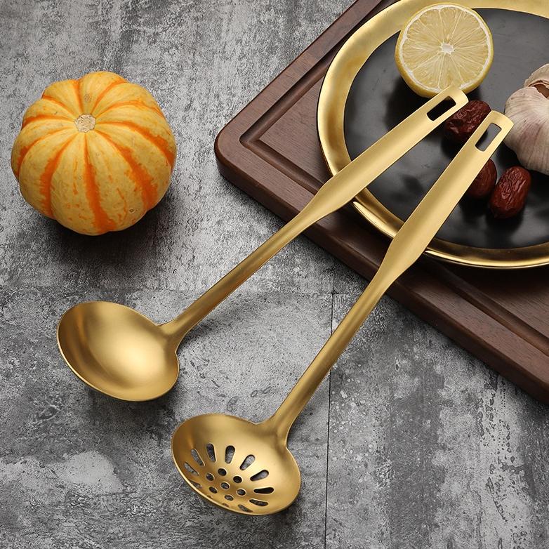 BAKINDO Sendok Sup Gold Sendok Kuah Gold Centong Kuah Gold Sendok Gold