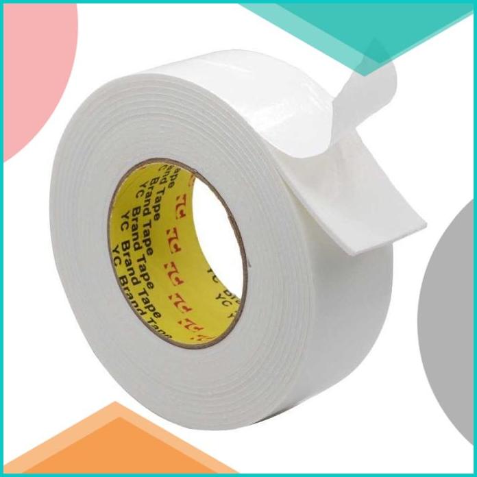 

Isolasi Perekat / lakban Double Tape super kuat 20mm x 5 meter - J4703 20JVLZ3 limited stock