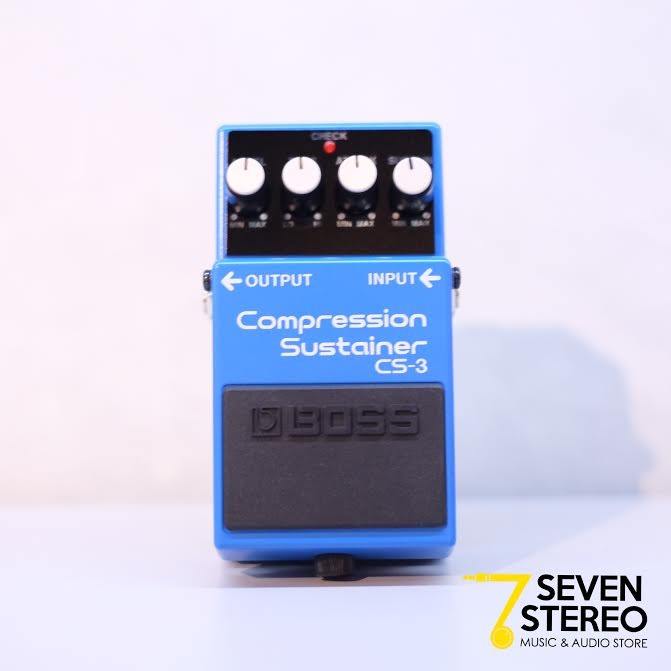 Efek Guitar Boss CS - 3 Compression Sustainer CS3