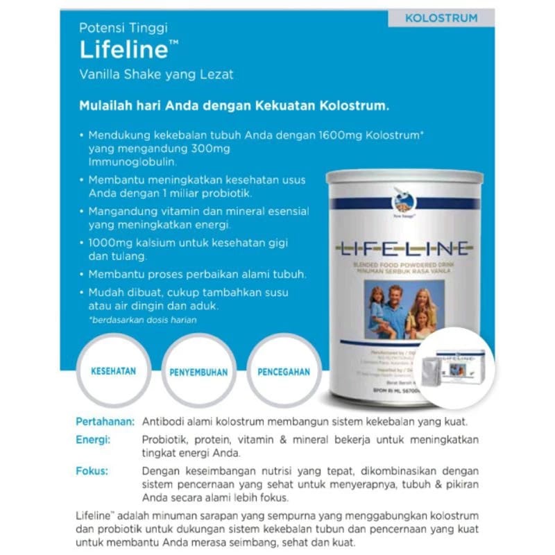 SUSU LIFELINE COLOSTRUM ORIGINAL