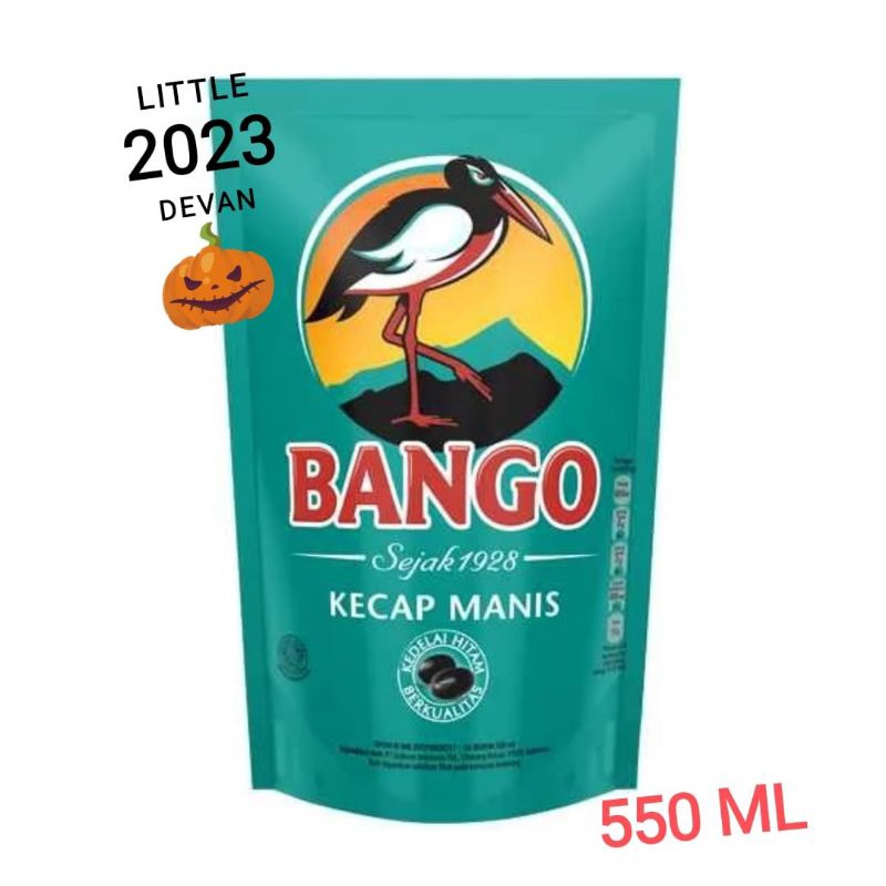 

Bango kecap manis refill kemasan pouch 550 ml