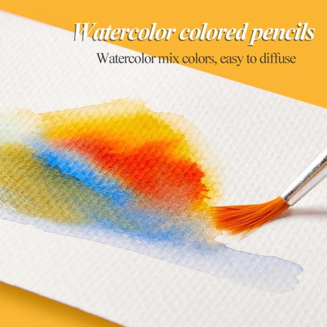 

Water Soluble Color Brutfuner Painting Water Pencils Color Set 180Pc