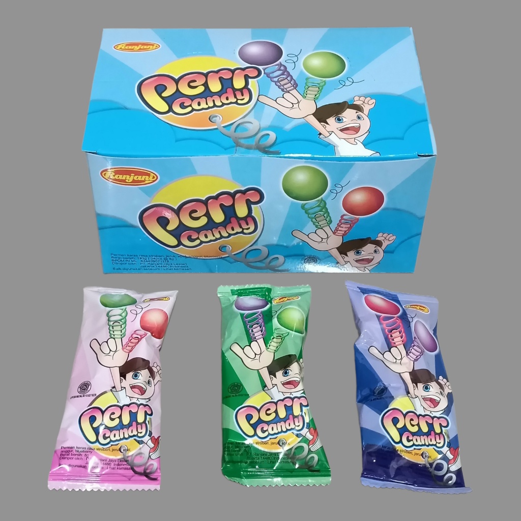 

Ranjani Peer Candy Permen Bentuk Lolipop Peer [24 Pcs/Box]