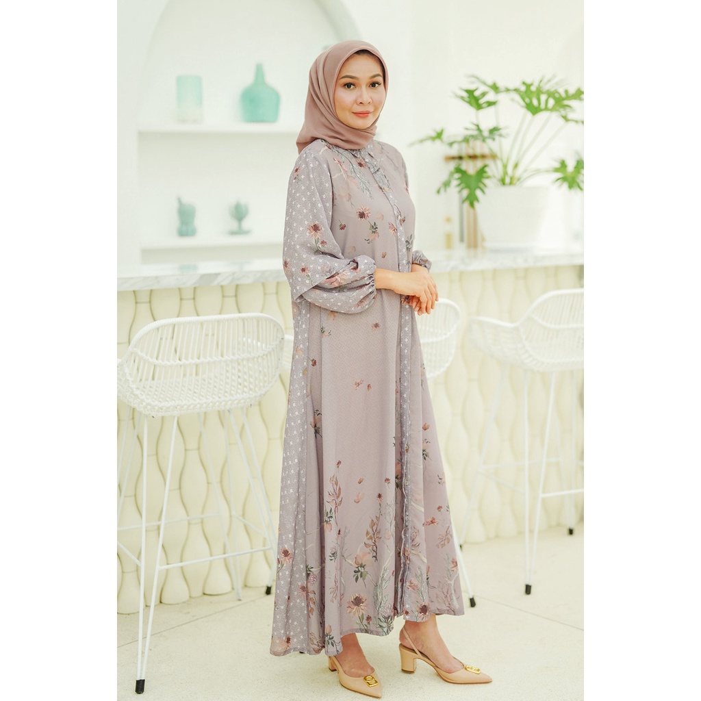 Benang Jarum - Malina Dress - Dusty Purple