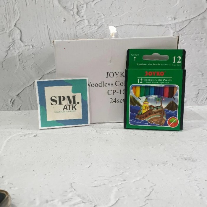 

Terlaris Pensil Warna Joyko Cp-107 12 W Pendek