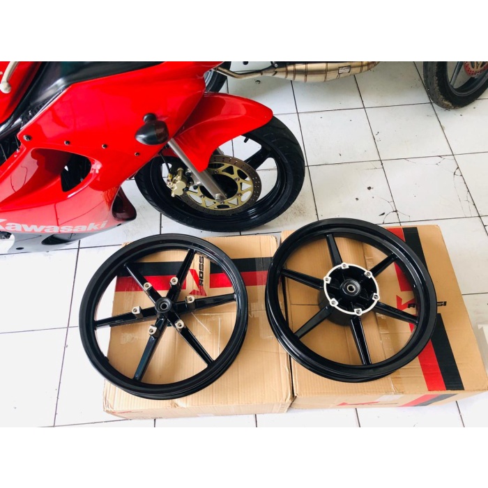 velg vrossi v rossi ninja r rr ring 17 lebar 250 300 tinggal pasang ni