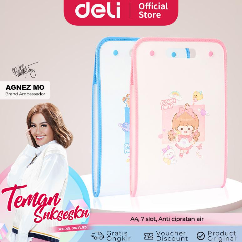 

Deli Map Harmonika / Expanding File A4 7 Pembagi Desain Kartun PM313