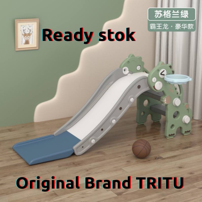 Perosotan Anak/Mainan Perosotan Anak Tritu/Mainan Perosotan Dino Ready
