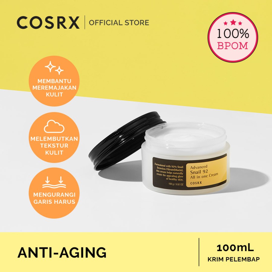 Cosrx Cream Advanced Snail 92 All In One 100Ml